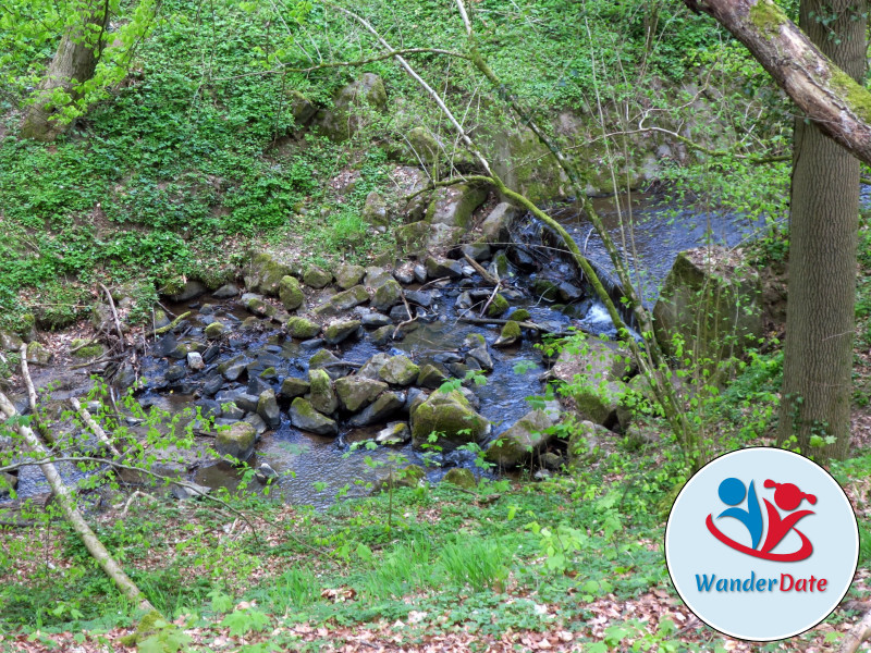 Rückersbacher Schlucht, Jahnfelsen und Teschenhöhle