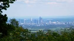 Blick auf FFM  